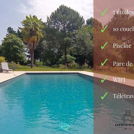 Magnifique Villa 5 Etoiles Avec Piscine Privee Parc 2 Ha La Chaize-le-Vicomte Exteriör bild